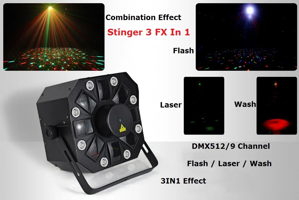 Derby Laser Wash 3IN1 LED Effect Lights 8X1W White LED + 8X3W RGBWA 5IN1 LED Stage Effect Lights With 200mw Laser Lights
Derby Laser Wash 3IN1 LED Effect Lights 8X1W White LED + 8X3W RGBWA 5IN1 LED Stage Effect Lights With 200mw Laser Lights