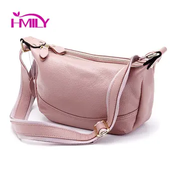 HMILY Genuine Leather Women Crossbody Bag Two Zipper Designer Woman's Shoulder Bag Fashion Classic Women Messenger Bag Pillow
HMILY Genuine Leather Women Crossbody Bag Two Zipper Designer Woman's Shoulder Bag Fashion Classic Women Messenger Bag Pillow