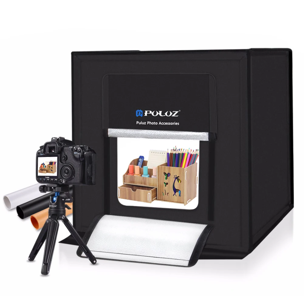 New Arrival 80x80 Foldable Photo Studio Softbox Light Room Box Tabletop Shooting Tent Built In LED Light 31x31" For DSLR Camera
New Arrival 80x80 Foldable Photo Studio Softbox Light Room Box Tabletop Shooting Tent Built In LED Light 31x31" For DSLR Camera