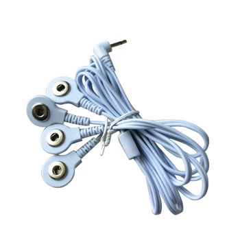 1Pc 4 In 1 Head Electrode Lead Wires Connecting Cables For Digital TENS Therapy Machine Massager DC 2.5mm/3.5mm Top Quality
1Pc 4 In 1 Head Electrode Lead Wires Connecting Cables For Digital TENS Therapy Machine Massager DC 2.5mm/3.5mm Top Quality