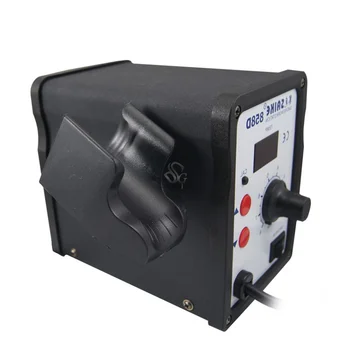 BGA Rework Soldering Station Hot Air Gun 858D 700W Hot Air Desoldering Station 220V or 110V
BGA Rework Soldering Station Hot Air Gun 858D 700W Hot Air Desoldering Station 220V or 110V