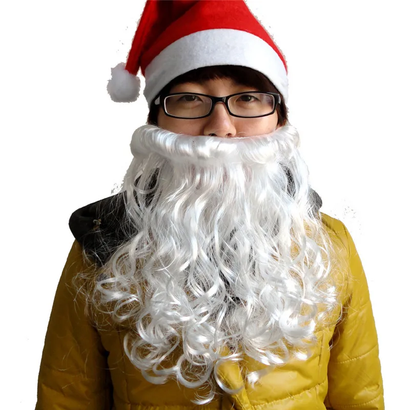2017 New Christmas Props Thickened Christmas Santa Claus White Beard Funny Santa Claus Cosplay Cheap Christmas Decorative Natal
2017 New Christmas Props Thickened Christmas Santa Claus White Beard Funny Santa Claus Cosplay Cheap Christmas Decorative Natal