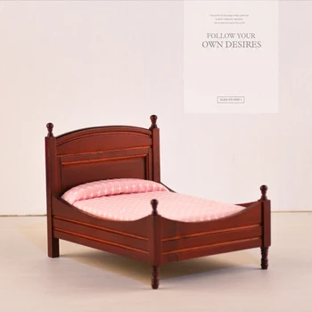 Doub K 1pcs 1:12 Dollhouse Wooden Furniture toy bedroom Miniature simulation bed pretend play toys for children girls dolls new
Doub K 1pcs 1:12 Dollhouse Wooden Furniture toy bedroom Miniature simulation bed pretend play toys for children girls dolls new