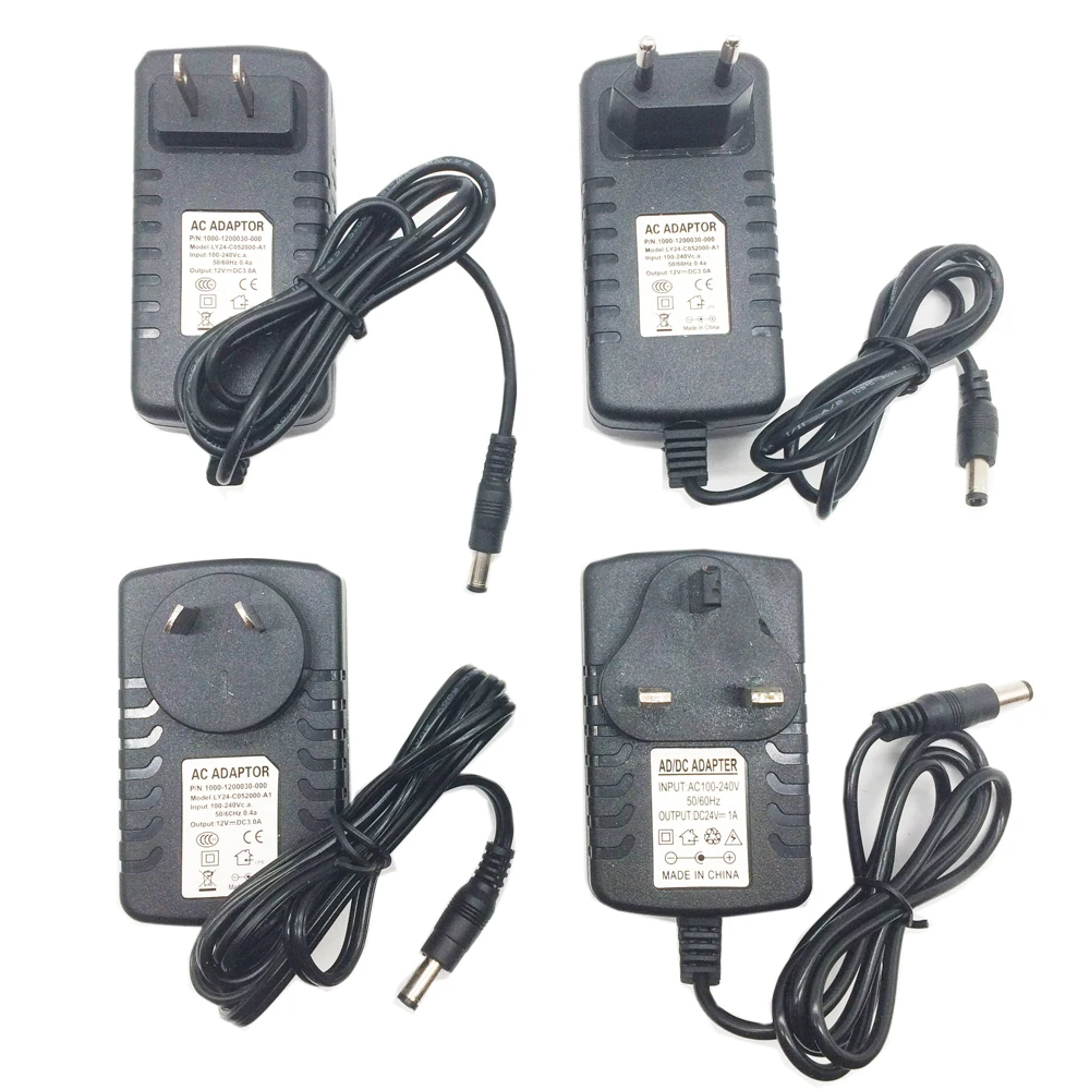 Led Adapter DC12V 3A Led Power Supply With US UK EU AU 5050 5630 3528 2835 Plug For Led Strip Input AC110-220V Free Shipping
Led Adapter DC12V 3A Led Power Supply With US UK EU AU 5050 5630 3528 2835 Plug For Led Strip Input AC110-220V Free Shipping