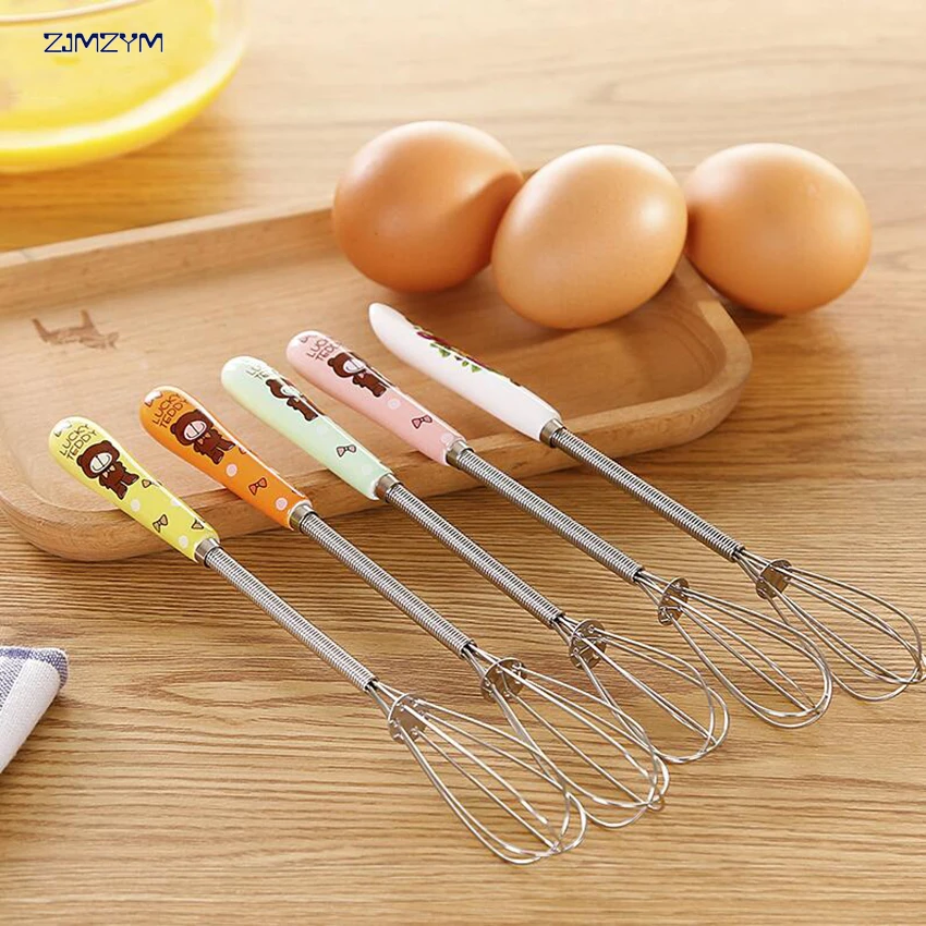 1 pc Egg Beaters Food-Grade Egg Whisk Mixer New Designer Kitchen Blender Baking Flour Stirrer Random Color
1 pc Egg Beaters Food-Grade Egg Whisk Mixer New Designer Kitchen Blender Baking Flour Stirrer Random Color