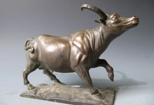 Collectible bronze lion statue S0478 8 Chinese Folk superb Pure Bronze Copper farm cattle bossy neat OX Bull Statue (B0413)
Collectible bronze lion statue S0478 8 Chinese Folk superb Pure Bronze Copper farm cattle bossy neat OX Bull Statue (B0413)
