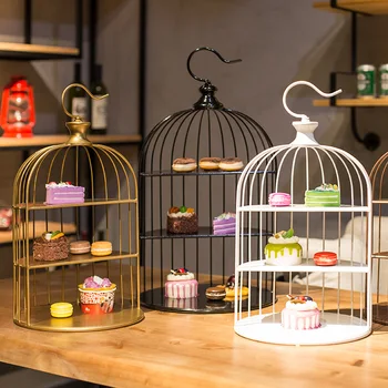 Gold/white/black European birdcage cake rack decoration theme item wedding candy stand display rack multi-layer cold food rack
Gold/white/black European birdcage cake rack decoration theme item wedding candy stand display rack multi-layer cold food rack