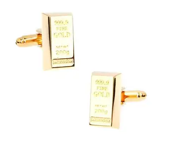 10pairs/lot Creative Gold Brick Shape Cufflinks Copper Plating Cuff Links Men's Wedding Jewelry Gift Wholesale
10pairs/lot Creative Gold Brick Shape Cufflinks Copper Plating Cuff Links Men's Wedding Jewelry Gift Wholesale