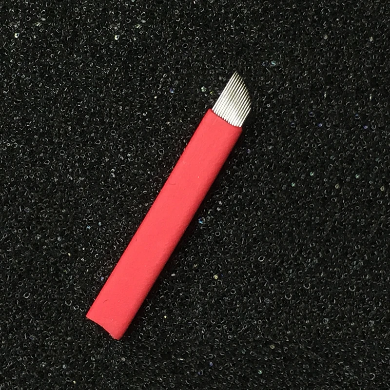 12Pins 0.18mm needle Permanent Makeup Eyebrow Tatoo Blade Microblading Needles For 3D Embroidery Manual Tattoo Pen Machine
12Pins 0.18mm needle Permanent Makeup Eyebrow Tatoo Blade Microblading Needles For 3D Embroidery Manual Tattoo Pen Machine
