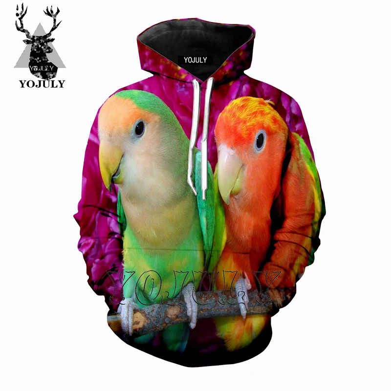 YOJULY Fashion 3d parrot Print Men tshirt Women Hoodies Sweatshirt Unisex Zip Hoody Vest Short Pant Harajuku Couple Clothing D13
YOJULY Fashion 3d parrot Print Men tshirt Women Hoodies Sweatshirt Unisex Zip Hoody Vest Short Pant Harajuku Couple Clothing D13
