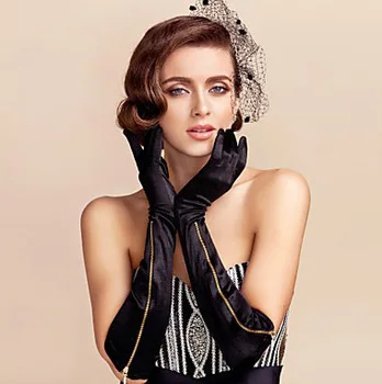 High-end Sedan Zipper Gloves Metal Taste Elegant Star Banquet Gloves Bride Etiquette Gloves
High-end Sedan Zipper Gloves Metal Taste Elegant Star Banquet Gloves Bride Etiquette Gloves