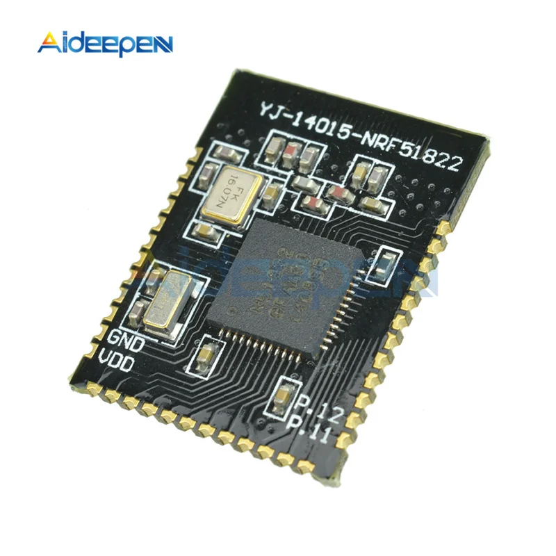 NRF51822 Wireless Bluetooth 4.0 2.4G Module 1.8V-3.6V RF transceiver For ULP SPI I2C UART Interface Compatible NRF24L Series
NRF51822 Wireless Bluetooth 4.0 2.4G Module 1.8V-3.6V RF transceiver For ULP SPI I2C UART Interface Compatible NRF24L Series