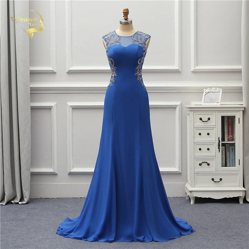 Jeanne Love Formal Evening Dress 2020 Sexy New Open Back Mermaid Prom Blue Robe De Soiree Vestido De Festa OL5247 Transparent
Jeanne Love Formal Evening Dress 2020 Sexy New Open Back Mermaid Prom Blue Robe De Soiree Vestido De Festa OL5247 Transparent