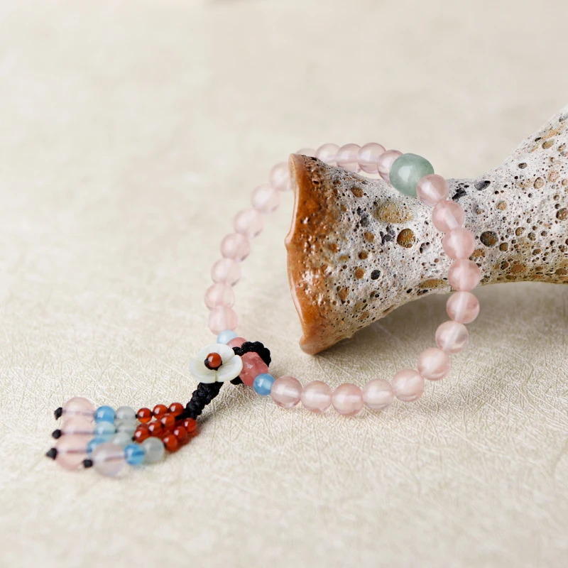 Strand Bracelets For Women Pink Charm Watermelon Crystal Beaded bracelet Chain Cute Shell Flower Femme Jewelry Fashion 2018
Strand Bracelets For Women Pink Charm Watermelon Crystal Beaded bracelet Chain Cute Shell Flower Femme Jewelry Fashion 2018