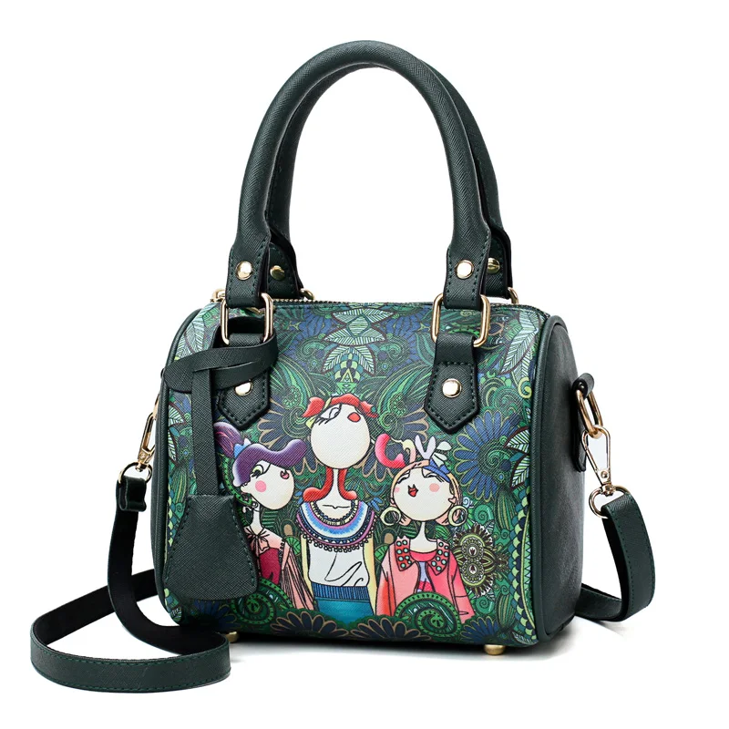 2019 Women Handbag Patchwork Forest Girl Green Flap Bag Designer Leather Fashion Messenger Bags Ladies Single Shoulder Bag
2019 Women Handbag Patchwork Forest Girl Green Flap Bag Designer Leather Fashion Messenger Bags Ladies Single Shoulder Bag