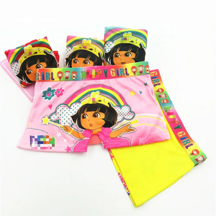 4pcs/Lot Cute Children Girls Underwear Kids Fashion Boxer Brief Infant Baby Girl Panties fashion children underpants for 2-12Y
4pcs/Lot Cute Children Girls Underwear Kids Fashion Boxer Brief Infant Baby Girl Panties fashion children underpants for 2-12Y