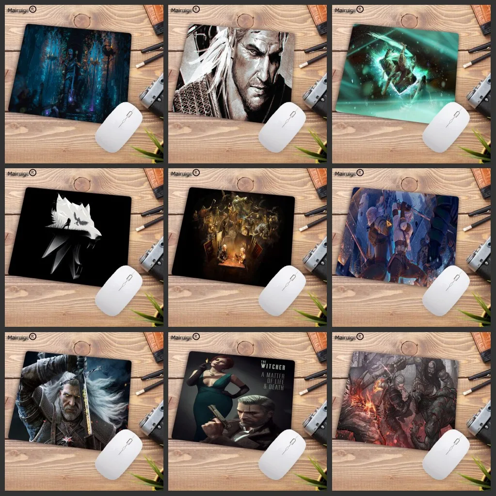 Mairuige Big Promotion The Witcher 3 Wild Hunt Anti-slip Gaming Fashion Rectangular Small Mouse Pad 180X220X2MM Sizes To Choose
Mairuige Big Promotion The Witcher 3 Wild Hunt Anti-slip Gaming Fashion Rectangular Small Mouse Pad 180X220X2MM Sizes To Choose