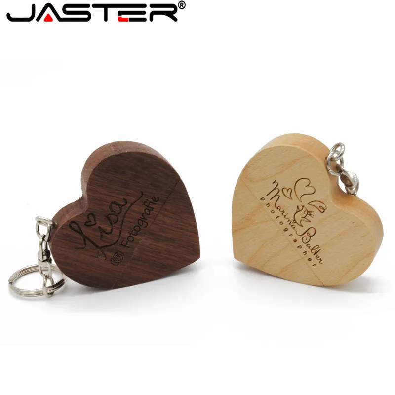 JASTER wooden Heart USB Flash Drive Pendrive 32GB 16GB 8GB U Disk USB 2.0 Memory Stick photography wedding gifts
JASTER wooden Heart USB Flash Drive Pendrive 32GB 16GB 8GB U Disk USB 2.0 Memory Stick photography wedding gifts