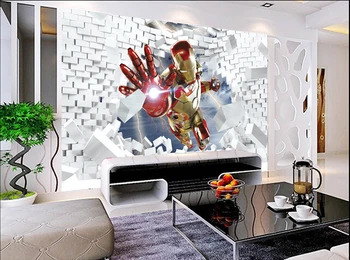 Custom 3D murals,3 d effect of broken wall robot papel de parede,living room sofa TV wall children bedroom wallpaper
Custom 3D murals,3 d effect of broken wall robot papel de parede,living room sofa TV wall children bedroom wallpaper