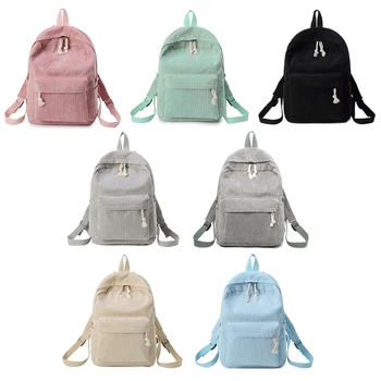 THINKTHENDO Fashion Women Girls Students Corduroy Backpack Multifunction Large Capacity Rucksack Shoulder School Bags New 2018
THINKTHENDO Fashion Women Girls Students Corduroy Backpack Multifunction Large Capacity Rucksack Shoulder School Bags New 2018
