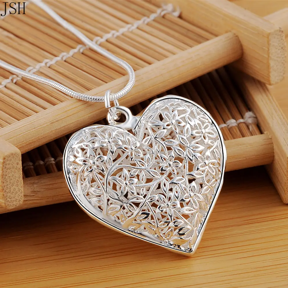 Wholesale necklace Free shipping fashion silver color jewelry elegant charms wedding exquisite heart necklace women , P218
Wholesale necklace Free shipping fashion silver color jewelry elegant charms wedding exquisite heart necklace women , P218
