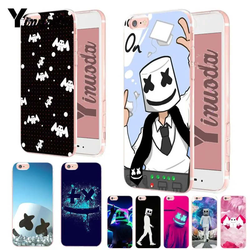 Yinuoda Marshmello DJ Protective transparent soft tpu Mobile Phone Case for iPhone Xs Max 8 7 6 6S Plus X XS XR 5 5S SE Coque
Yinuoda Marshmello DJ Protective transparent soft tpu Mobile Phone Case for iPhone Xs Max 8 7 6 6S Plus X XS XR 5 5S SE Coque