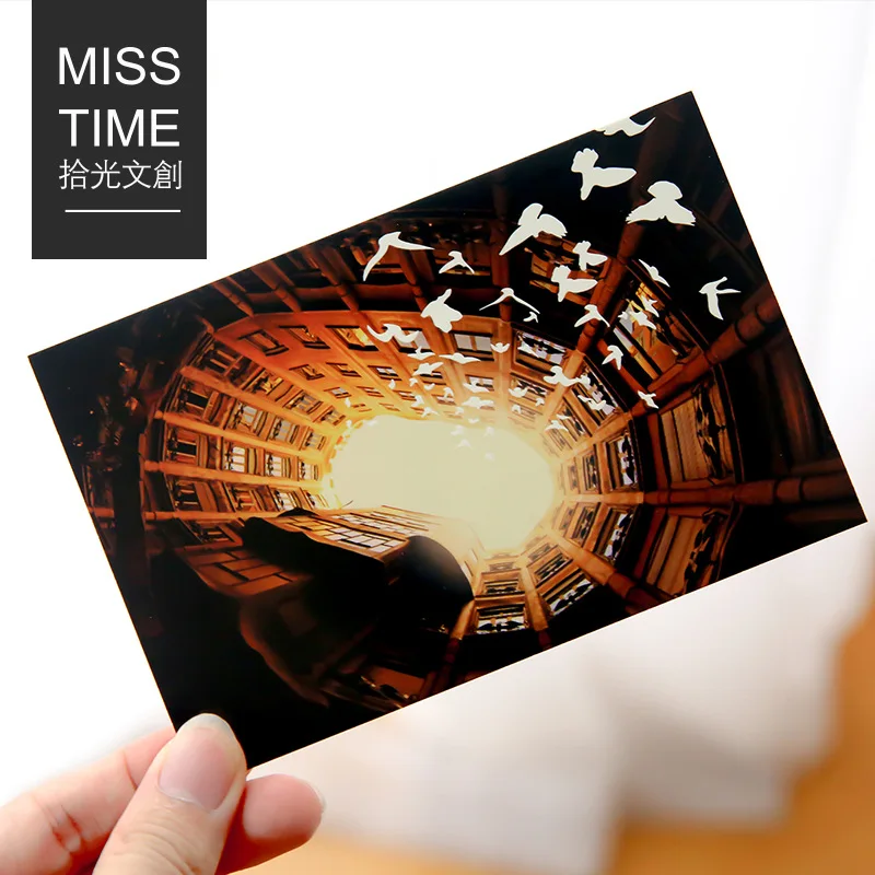 30 Pcs/lot Travel World Beautiful Scenery Series Gift Fashion Luminous Stationery Postcard Birthday Gift Card for Message
30 Pcs/lot Travel World Beautiful Scenery Series Gift Fashion Luminous Stationery Postcard Birthday Gift Card for Message
