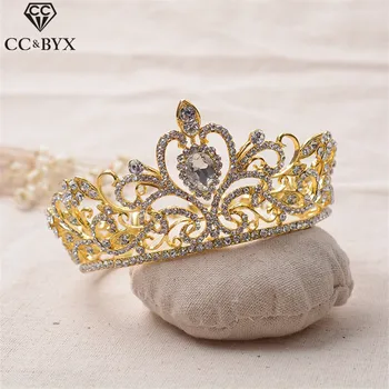 CC Tiaras And Crowns Hairbands CZ Princess Round Hollow Design Wedding Hair Accessories For Bride Engagement Jewelry Gifts HG181
CC Tiaras And Crowns Hairbands CZ Princess Round Hollow Design Wedding Hair Accessories For Bride Engagement Jewelry Gifts HG181
