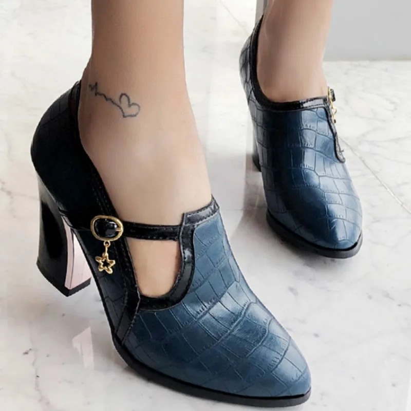 Classic Womens Slip-on Chunky Heel Round Toe Pumps Shoes High Heels Casual Shoes Plus Size 33 - 46
Classic Womens Slip-on Chunky Heel Round Toe Pumps Shoes High Heels Casual Shoes Plus Size 33 - 46