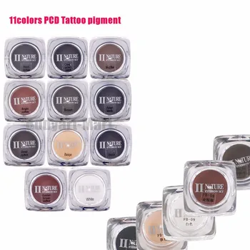PCD Permanent Makeup Ink Eyebrow Tattoo Ink Set 5ML 11 Colors Lip Microblading Pigment Professional Encre A Levre
PCD Permanent Makeup Ink Eyebrow Tattoo Ink Set 5ML 11 Colors Lip Microblading Pigment Professional Encre A Levre