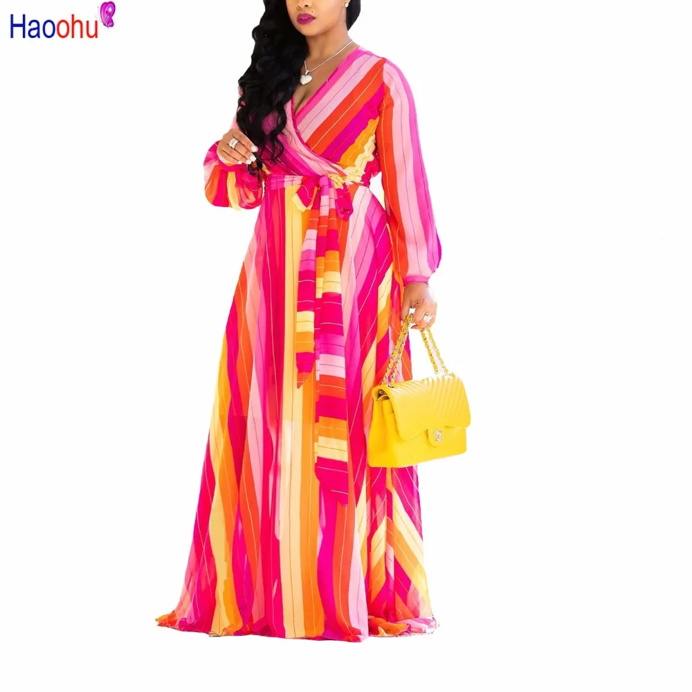 2018 chiffon Long Sleeve maxi dress bohemia dress full plus size celebrity/graduation/Dinner Dress Beach Sundress
2018 chiffon Long Sleeve maxi dress bohemia dress full plus size celebrity/graduation/Dinner Dress Beach Sundress