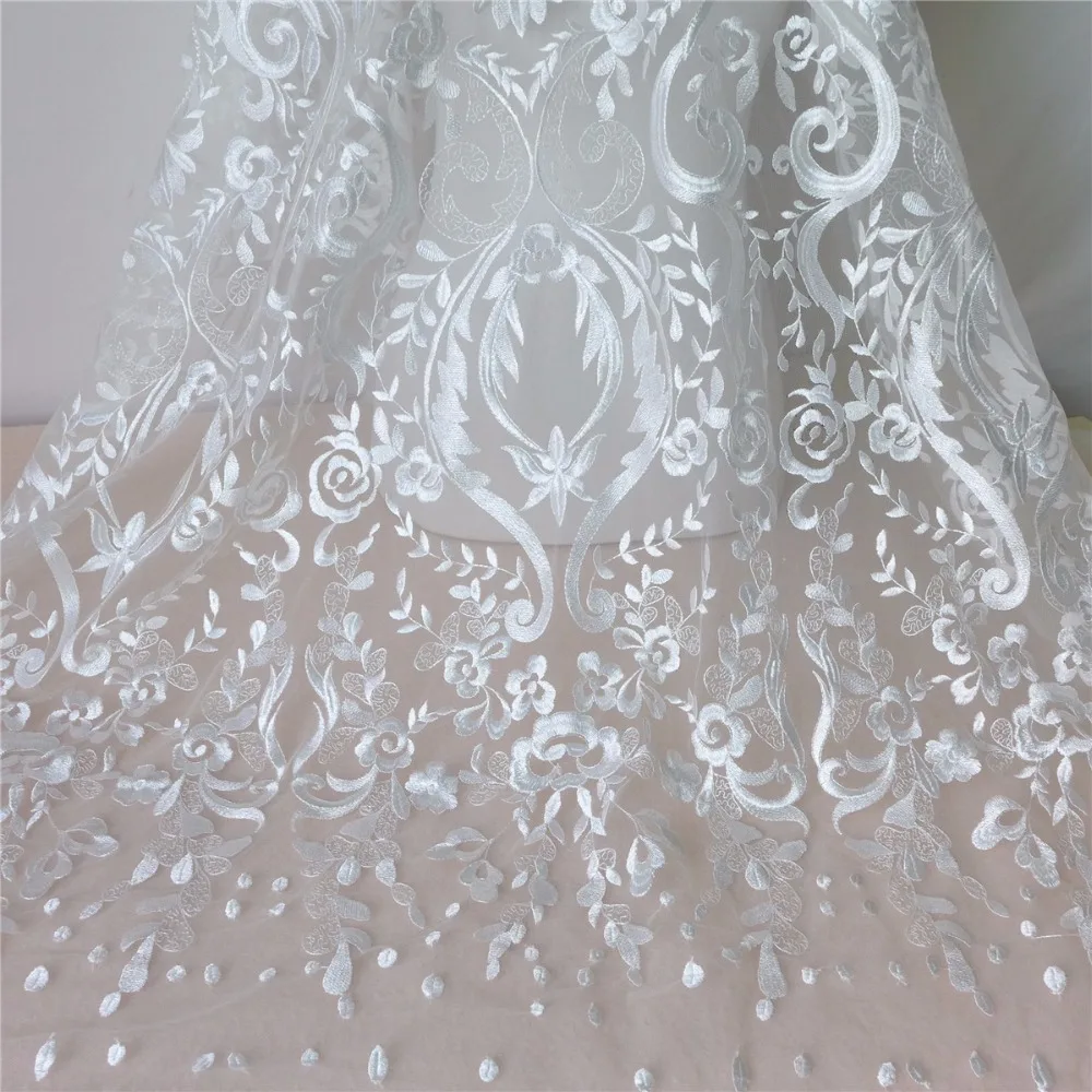 New 135cm Wide Apparel Sewing & Fabric Net Yarn Embroidery Flower Lace Fabric Tulle Mesh Material DIY Dress Garment Accessories
New 135cm Wide Apparel Sewing & Fabric Net Yarn Embroidery Flower Lace Fabric Tulle Mesh Material DIY Dress Garment Accessories