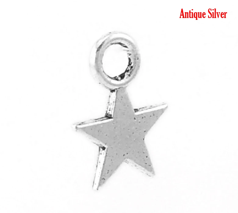 DoreenBeads Zinc metal alloy Charm Pendants Star Antique Silver 11.0mm( 3/8") x 9.0mm( 3/8"), 45 PCs 2015 new
DoreenBeads Zinc metal alloy Charm Pendants Star Antique Silver 11.0mm( 3/8") x 9.0mm( 3/8"), 45 PCs 2015 new