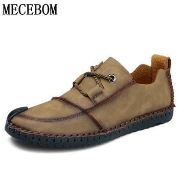 Men's Leather Shoes Plus Size 46 Vintage Style Men Shoes Lace-up Comfortable Footwear Male Black Shoes Adult moccasins 7307M
Men's Leather Shoes Plus Size 46 Vintage Style Men Shoes Lace-up Comfortable Footwear Male Black Shoes Adult moccasins 7307M
