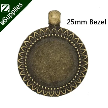 10 pcs 25mm Antique bronze plated Inner Size Alloy Material Simple Style Cabochon Base Cameo Setting Charms Pendant Tray-C2953
10 pcs 25mm Antique bronze plated Inner Size Alloy Material Simple Style Cabochon Base Cameo Setting Charms Pendant Tray-C2953