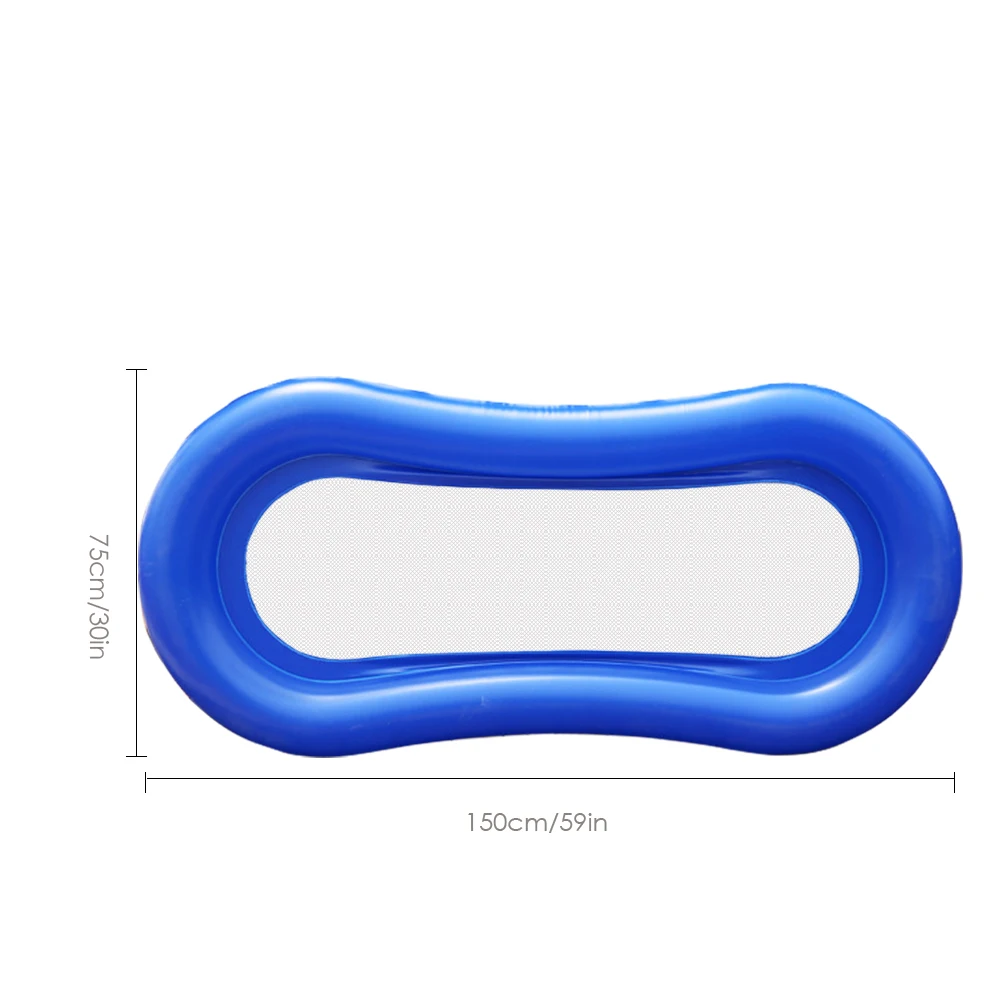 Tape - Water Mesh Hammock Pool Lounger Float Inflatable Rafts Swimming Pool Air Floating Chair Water Toys Water Inflatable