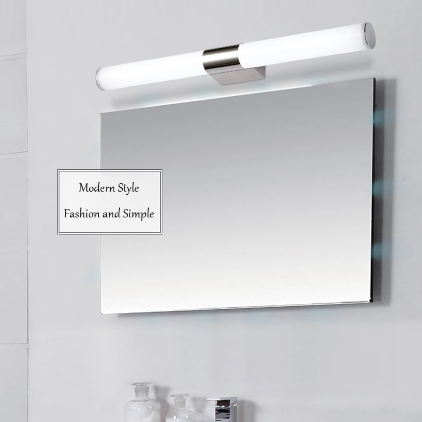 Modern Led Mirror Front Light Bathroom Vanity Wall Lamps Bedroom