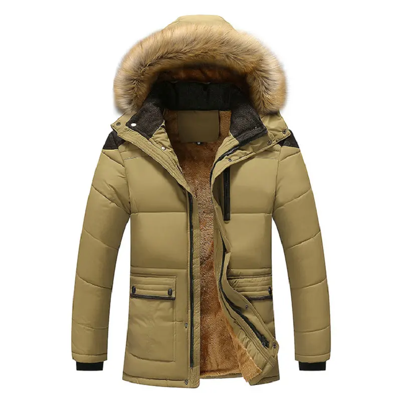 drop shipping New Men Winter Jacket And Coat Man Fleece Thick Hooded Fur Collar Winter Coats Windbreak Outwear Overcoat ABZ69
drop shipping New Men Winter Jacket And Coat Man Fleece Thick Hooded Fur Collar Winter Coats Windbreak Outwear Overcoat ABZ69