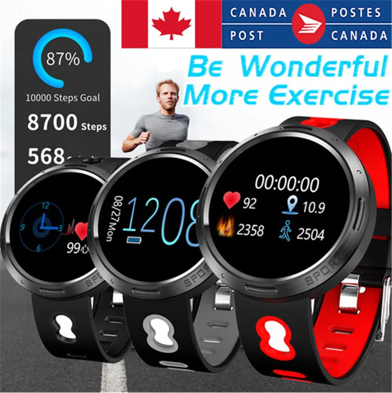 PYMH Universal Smart Watch Blood Pressure Heart Rate Monitor Waterproof Wristband
PYMH Universal Smart Watch Blood Pressure Heart Rate Monitor Waterproof Wristband