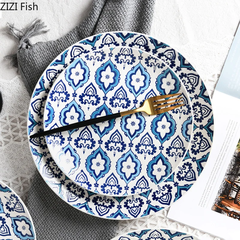 Ceramic Steak Food Dessert Dish European Style Hand Painted Creative Tableware Dinner Plate High End Dinnerware
Ceramic Steak Food Dessert Dish European Style Hand Painted Creative Tableware Dinner Plate High End Dinnerware
