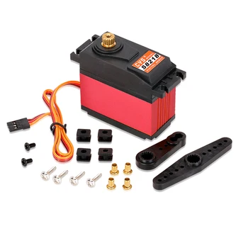 Original CYS-S8218 40kg HV Digital Servo Metal Gear 6V-7.4V 0.18s-0.20s/60 for 1/5 RC Car
Original CYS-S8218 40kg HV Digital Servo Metal Gear 6V-7.4V 0.18s-0.20s/60 for 1/5 RC Car