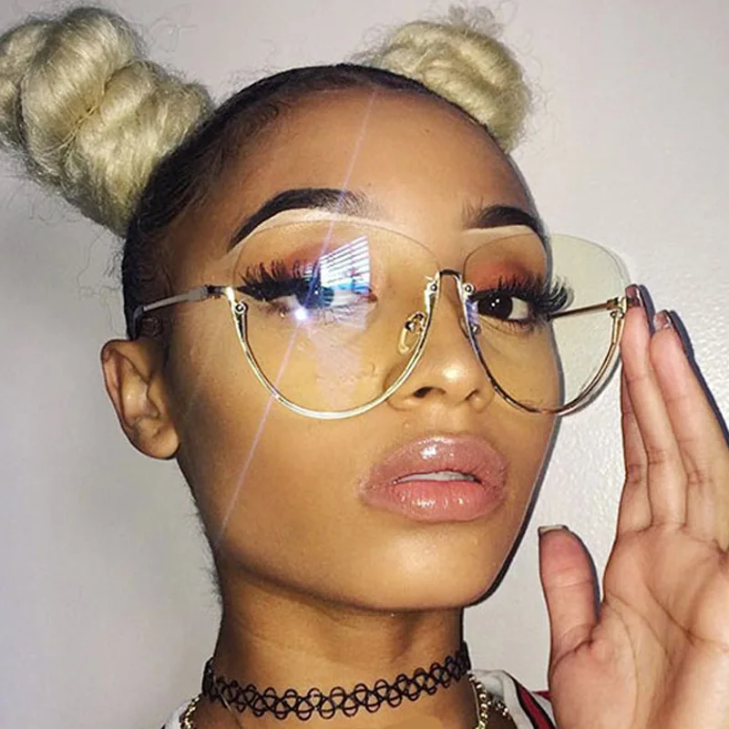 2024 Trend Clear Glasses Women Clear Lens Optical Frames Superstar Unique Transparent Oculos Semi Rimless Spectacle Fake Glasses
2024 Trend Clear Glasses Women Clear Lens Optical Frames Superstar Unique Transparent Oculos Semi Rimless Spectacle Fake Glasses