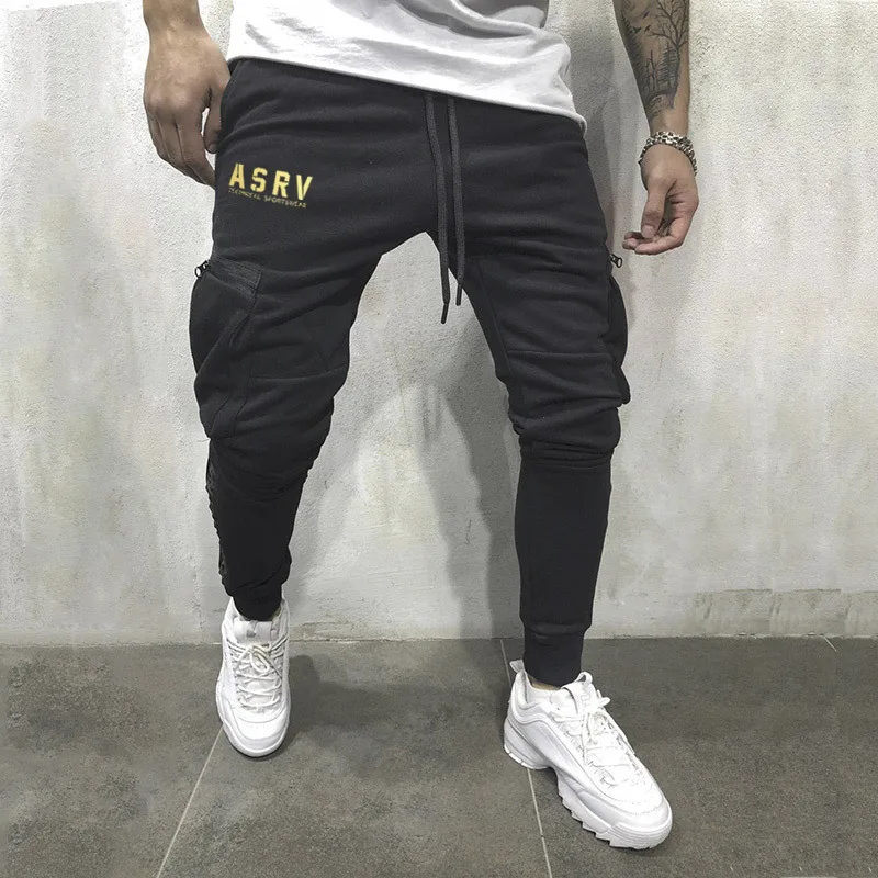 ASRV 2019 New Men's Jogger Pants Cotton Male Bodybuilding Fitness Harem Pants Casual Pocket Trousers Sweatpants Man Streetwear
ASRV 2019 New Men's Jogger Pants Cotton Male Bodybuilding Fitness Harem Pants Casual Pocket Trousers Sweatpants Man Streetwear