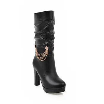 In 2017 the new joker waterproof Taiwan high-heeled boots in thick with size size 32, 1212-43 female boots
In 2017 the new joker waterproof Taiwan high-heeled boots in thick with size size 32, 1212-43 female boots