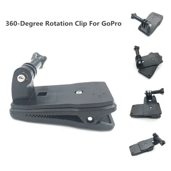 360 Degree Rotary Backpack Hat Clip Clamp Mount for Gopro Hero 5 3 4 Session SJCAM SJ4000 For Xiaomi Yi 4K Go Pro Accessory
360 Degree Rotary Backpack Hat Clip Clamp Mount for Gopro Hero 5 3 4 Session SJCAM SJ4000 For Xiaomi Yi 4K Go Pro Accessory