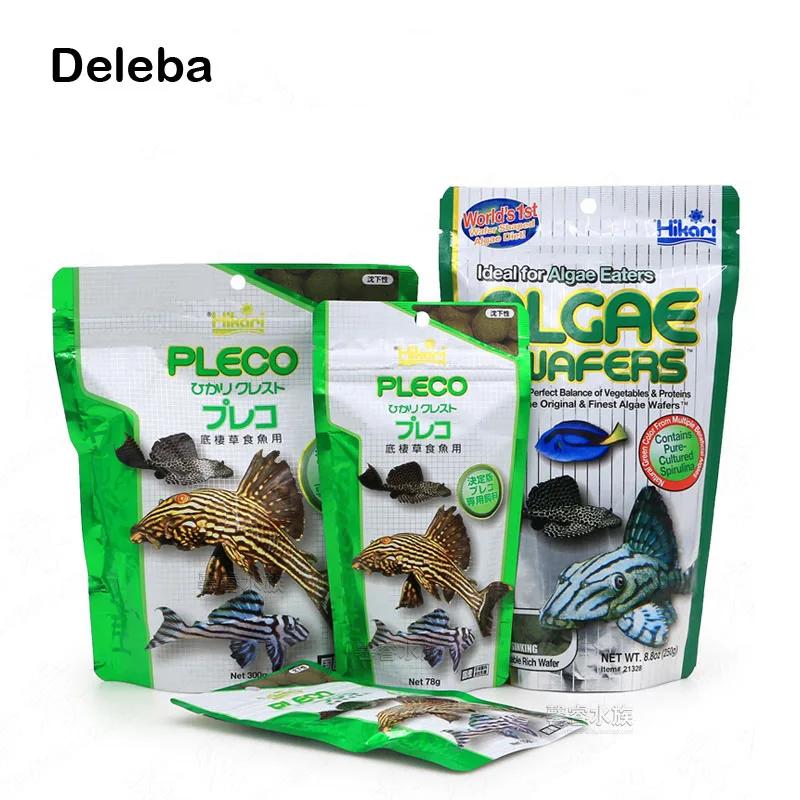 Deleba Japan Hikari fish food Pleco Multi Wafers Suckermouth catfish Benthic fish small bottom canister feeder aquarium
Deleba Japan Hikari fish food Pleco Multi Wafers Suckermouth catfish Benthic fish small bottom canister feeder aquarium