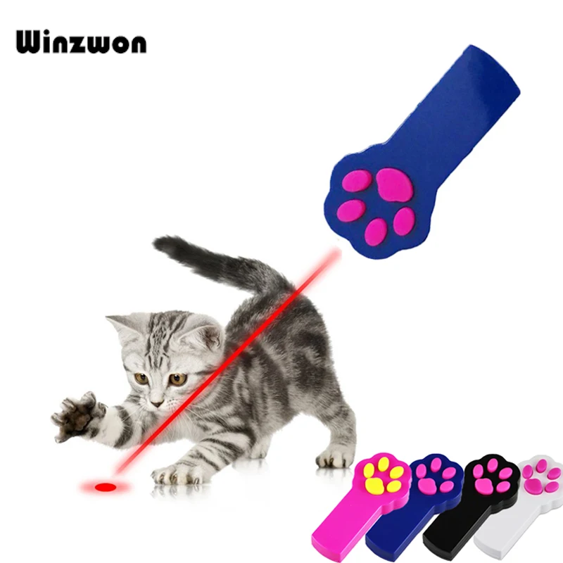 1Pcs Interactive Cat Toys Cat Laser Pointer Funny Pet LED Laser Interactive Toy With Bright Red Point Pet Scratch Training Tool
1Pcs Interactive Cat Toys Cat Laser Pointer Funny Pet LED Laser Interactive Toy With Bright Red Point Pet Scratch Training Tool
