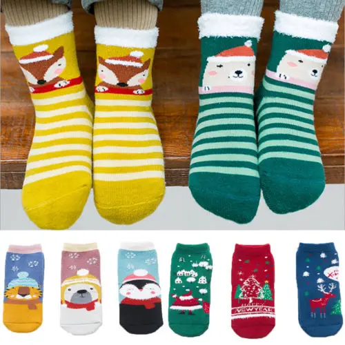 3Pairs Christmas Toddler Baby Boy Girl Winter Warm Cartoon Pattern Cotton Ankles Socks Newborn Infant Soft Socks
3Pairs Christmas Toddler Baby Boy Girl Winter Warm Cartoon Pattern Cotton Ankles Socks Newborn Infant Soft Socks