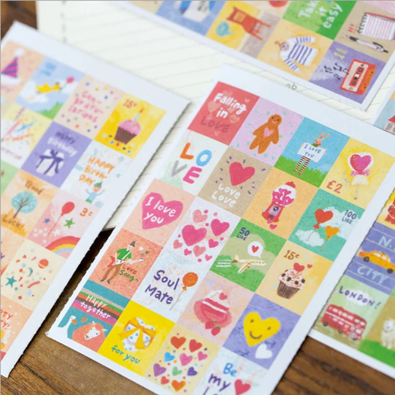 4 pcs/pack Stamp Kids Decorative Stickers DIY Decoration Diary Album Label Sticker Stationery Children Gift
4 pcs/pack Stamp Kids Decorative Stickers DIY Decoration Diary Album Label Sticker Stationery Children Gift