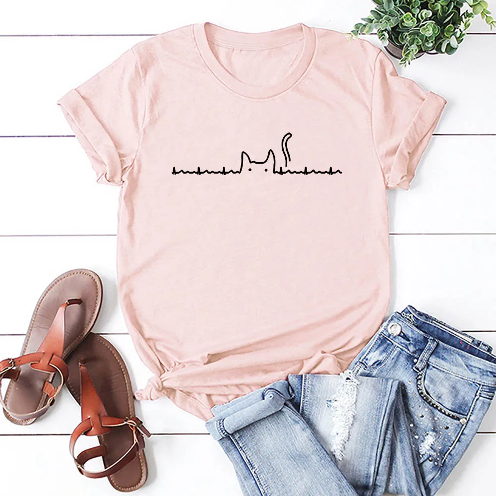 2QIMU 2019 Funny Print Summer Top Tees 100% Cotton Casual Fashion T-shirt Women Casual T-shirt Short Sleeve Streetwear
2QIMU 2019 Funny Print Summer Top Tees 100% Cotton Casual Fashion T-shirt Women Casual T-shirt Short Sleeve Streetwear